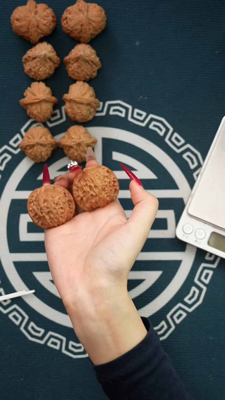 吊坠文玩核桃磨盘41全