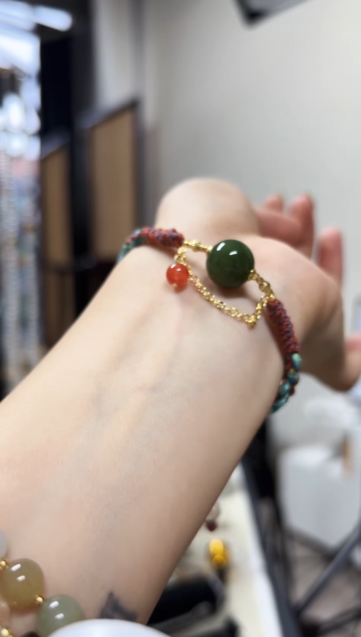 贝壳手串/手链HETIAN 编绳