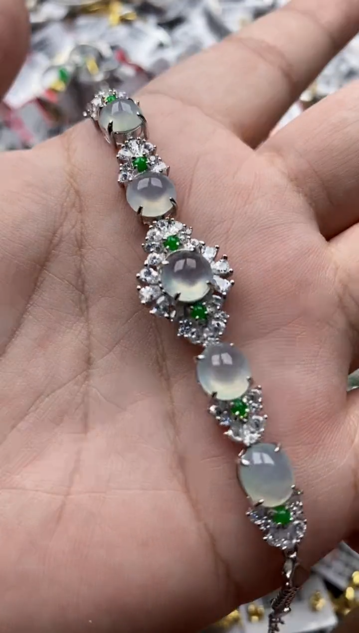 【闪购商品】翡翠戒指银S925镶嵌333333---3