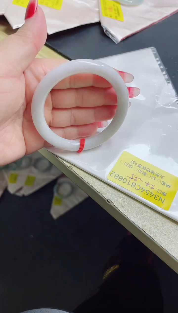 未镶嵌手镯翡翠54-55/10882
