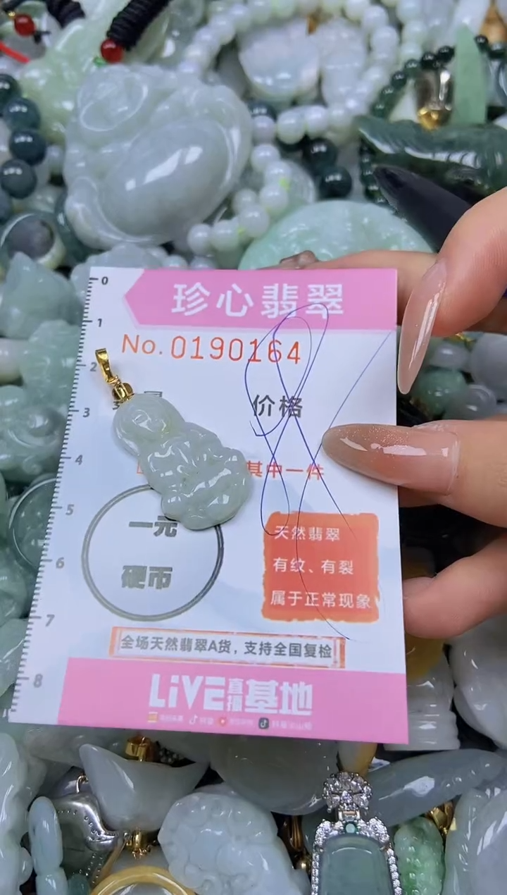 翡翠未镶嵌颈饰闪购链接0190164