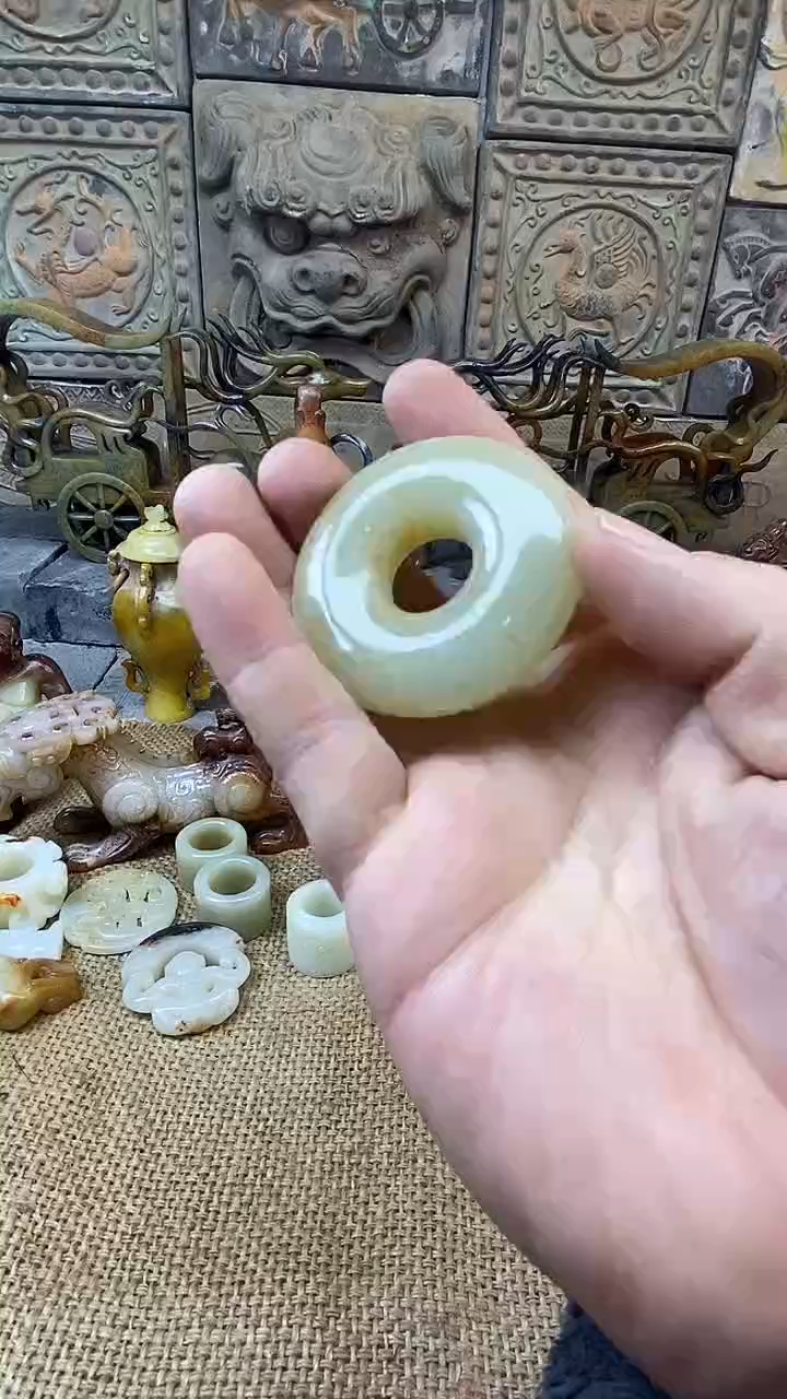 【闪购商品】和田玉（糖玉）挂件未镶嵌1