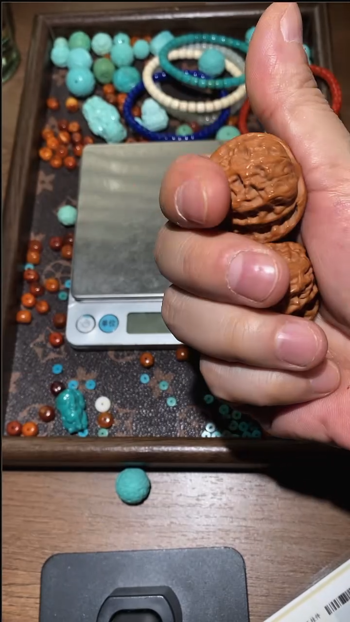 吊坠文玩核桃战鼓004