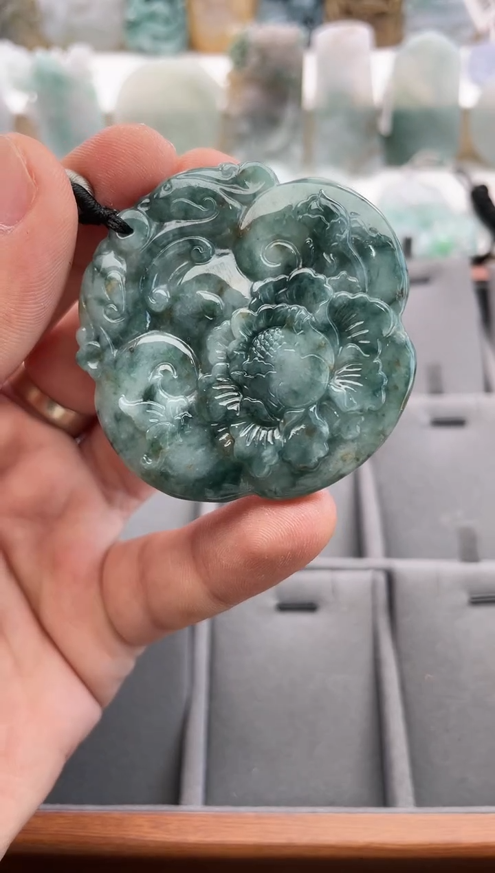 【闪购商品】翡翠颈饰未镶嵌..../1/13/105