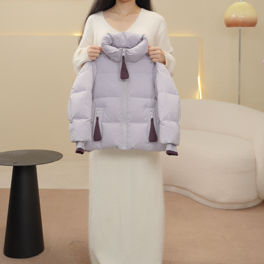 现货【SEVEN KIDS】90白鸭绒 2025女童冬装羽绒服外套 35A1507