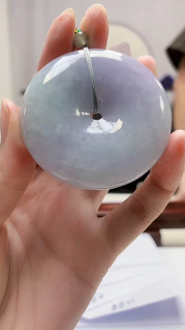 定制翡翠未镶嵌4812zm-毛货挂件93扣子