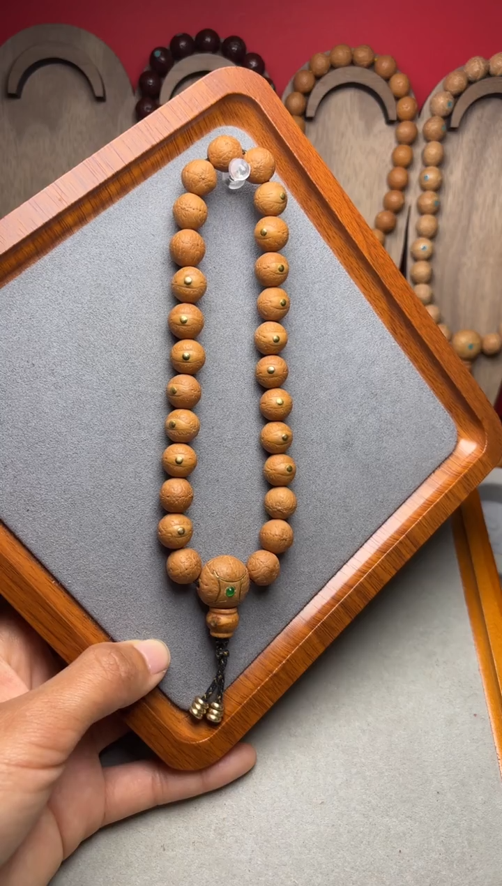 吊坠凤眼菩提12凤眼手持铜钉