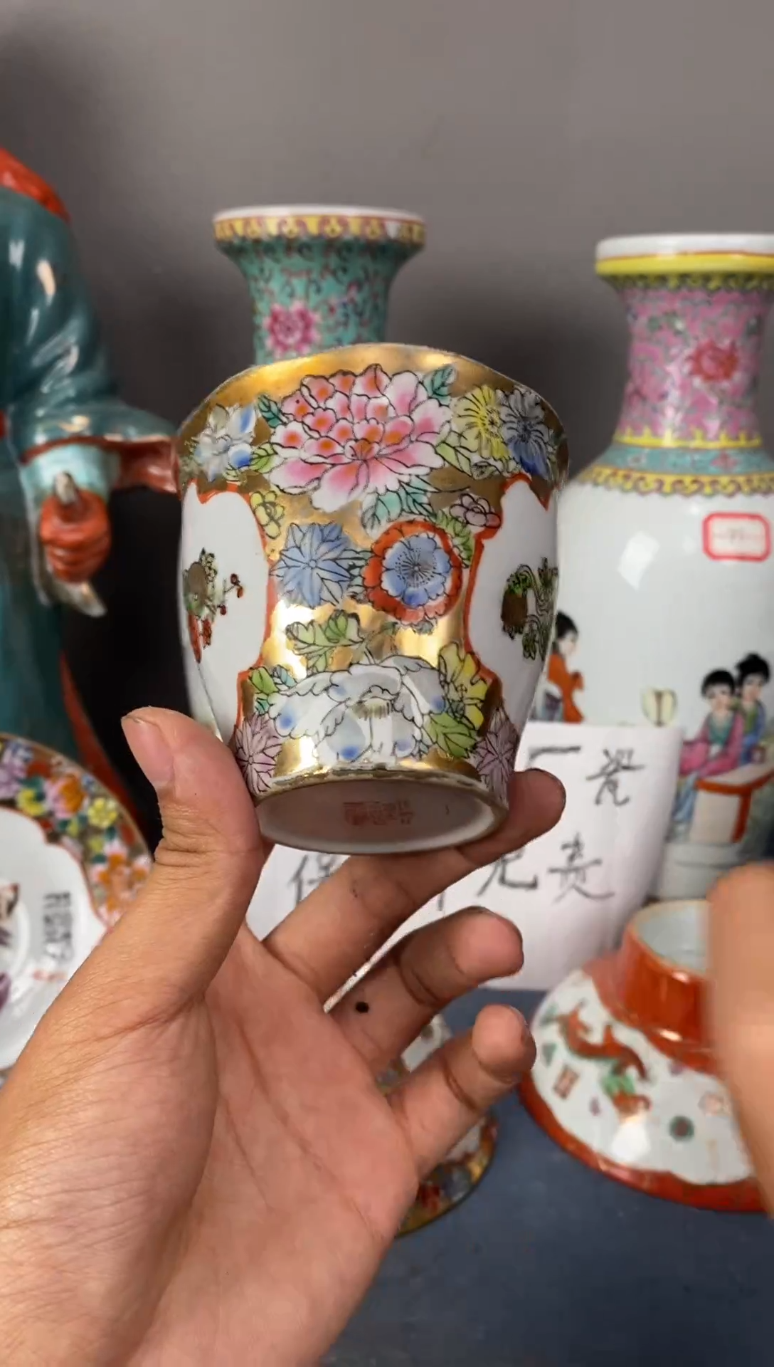 摆件陶567老厂瓷微瑕慎拍（已开价）