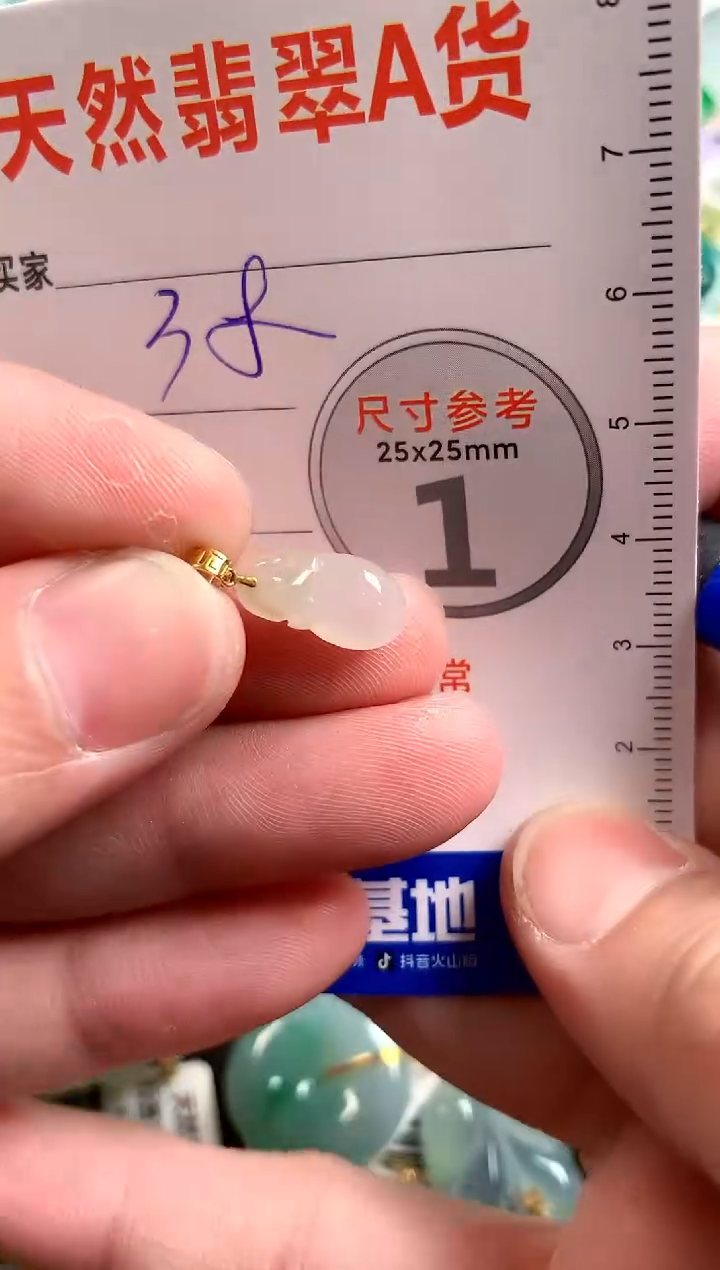 【闪购商品】翡翠颈饰18K金镶嵌13002580