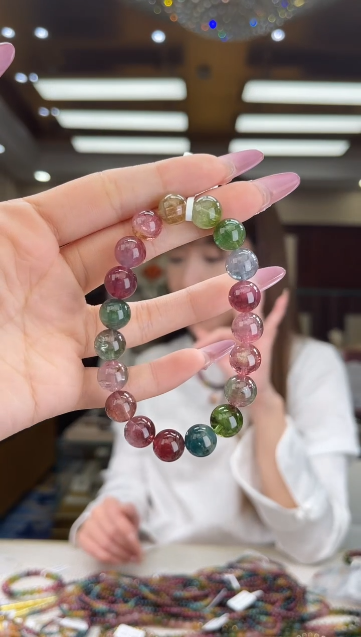 【闪购商品】碧玺/未镶嵌10mm+碧玺单圈多样性发货