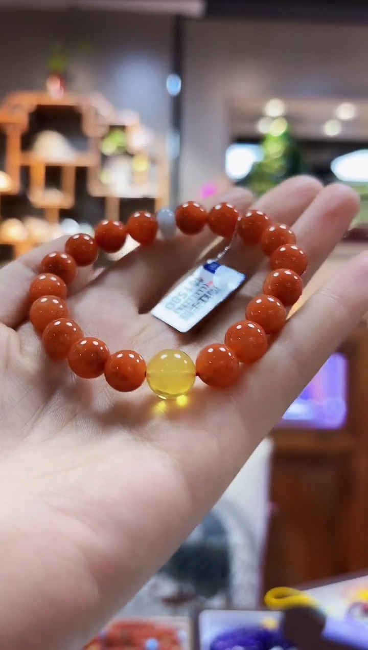 【闪购商品】南红玛瑙手链未镶嵌手链10
