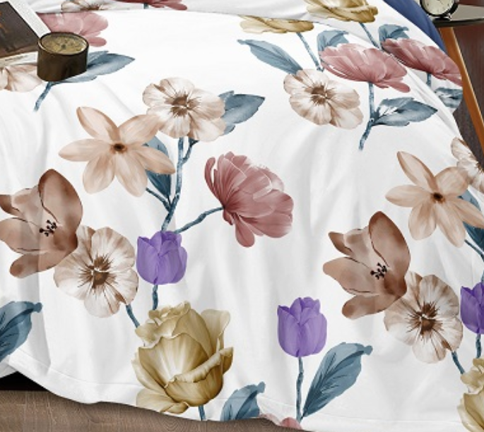 亲肤柔软大床单210*230cm-兰风铃