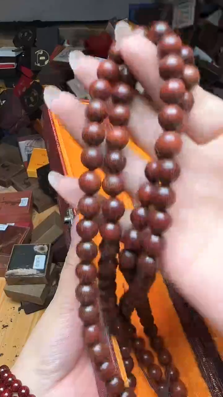 陶瓷精品手串无礼盒####
