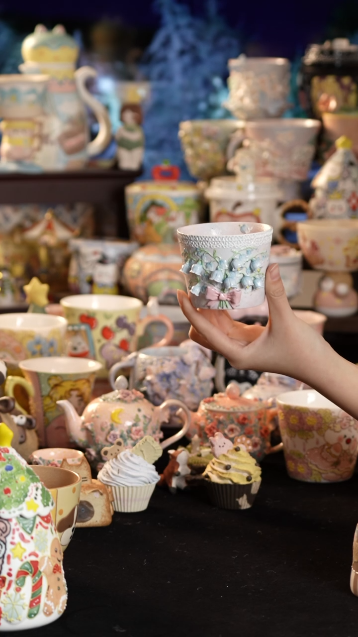 其他陶景德镇釉下彩手绘设计师款陶瓷