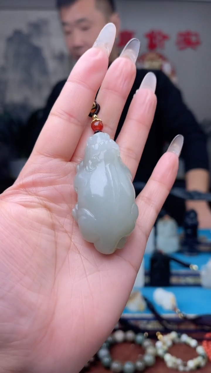 【闪购商品】和田玉挂件未镶嵌1
