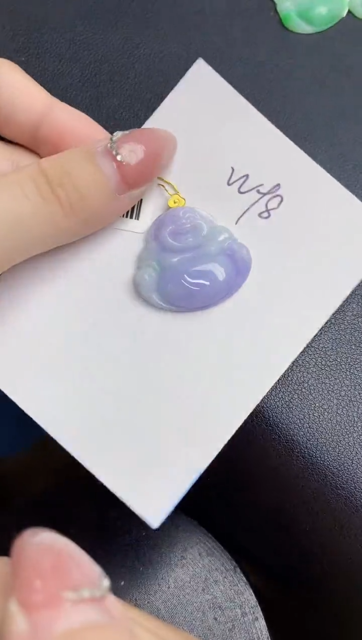 【闪购商品】翡翠颈饰18K金镶嵌000000000