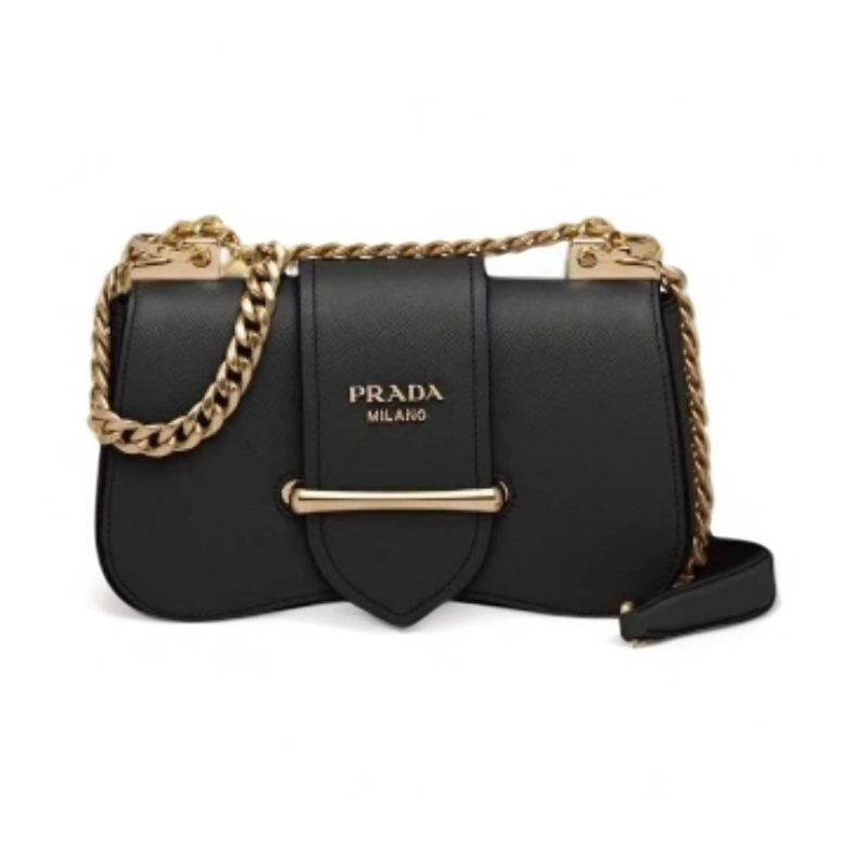 95新 Prada/普拉达 【总仓】sidonie 十字纹 斜挎包/BGD401550004