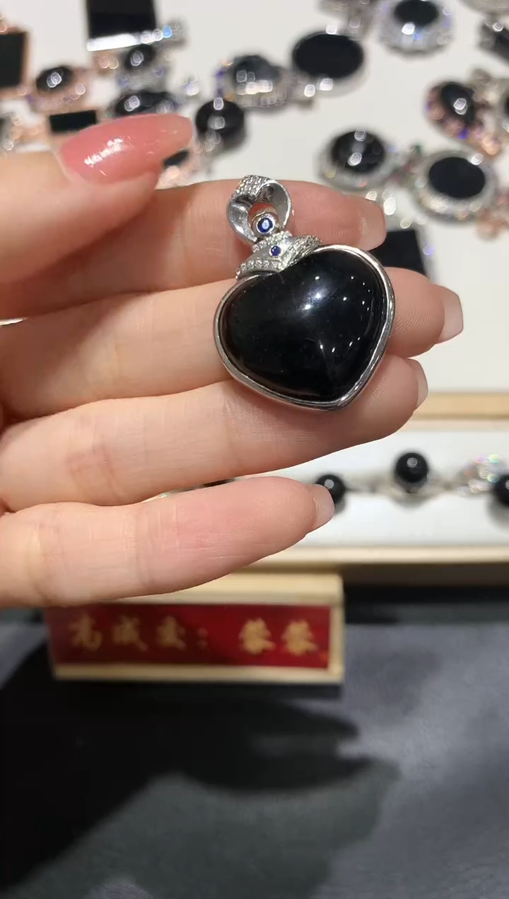 【闪购商品】翡翠吊坠(不含链)银S925镶嵌99多人多样性随机发货1件