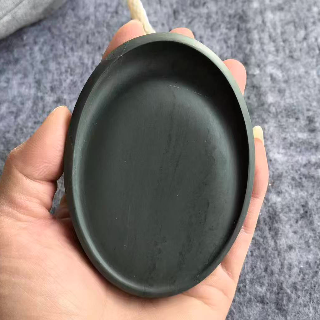 甘肃卓尼水泉老坑手把洮砚墨池伴手礼便携下发快