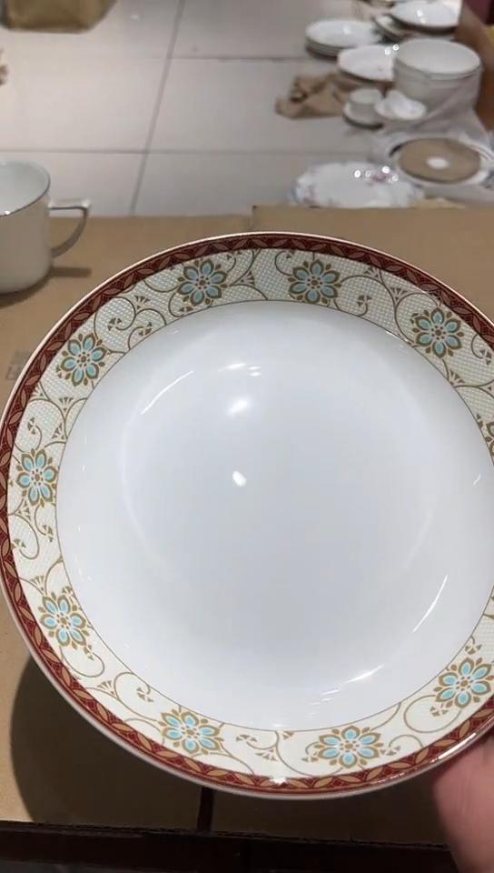 瓷8.5饭1个隆达骨瓷