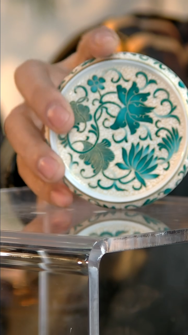 【闪购商品】杯子D19【人间瓷画】掐金丝
