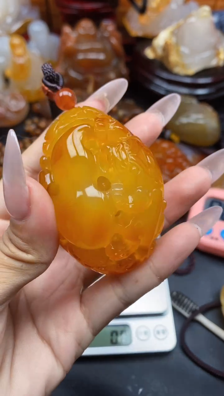 【闪购商品】玛瑙/玉髓颈饰未镶嵌ll