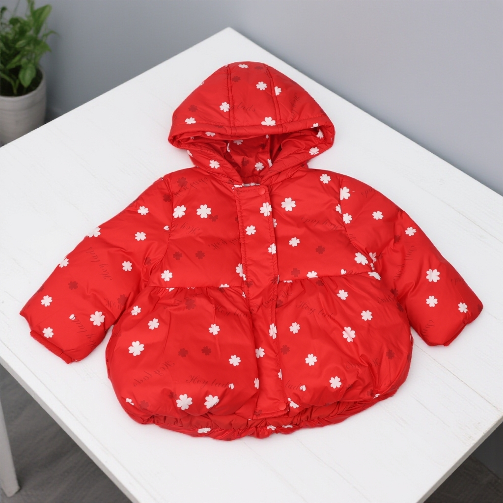 F14-511生女童冬季连帽保暖羽绒服(42911)