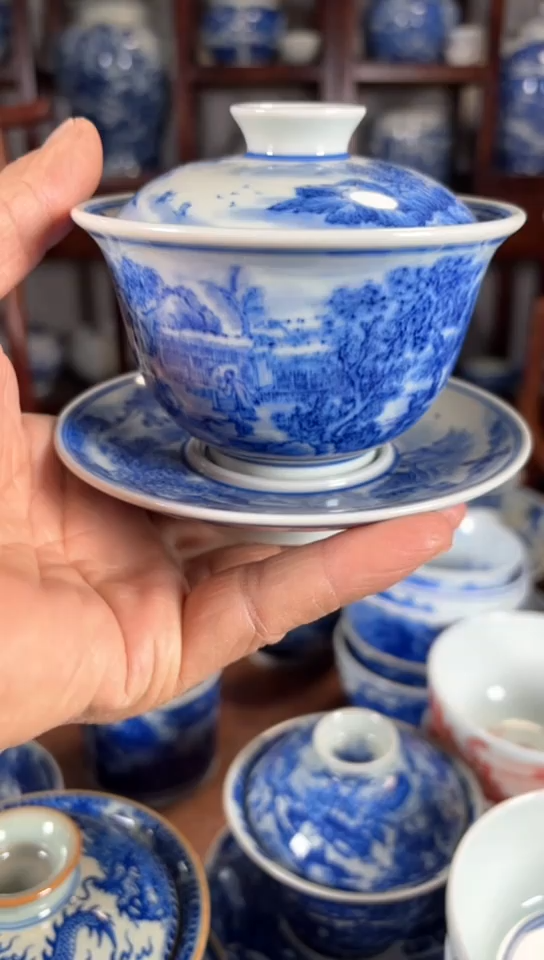 【闪购商品】杯瓷器杯子瓷器杯子盖碗