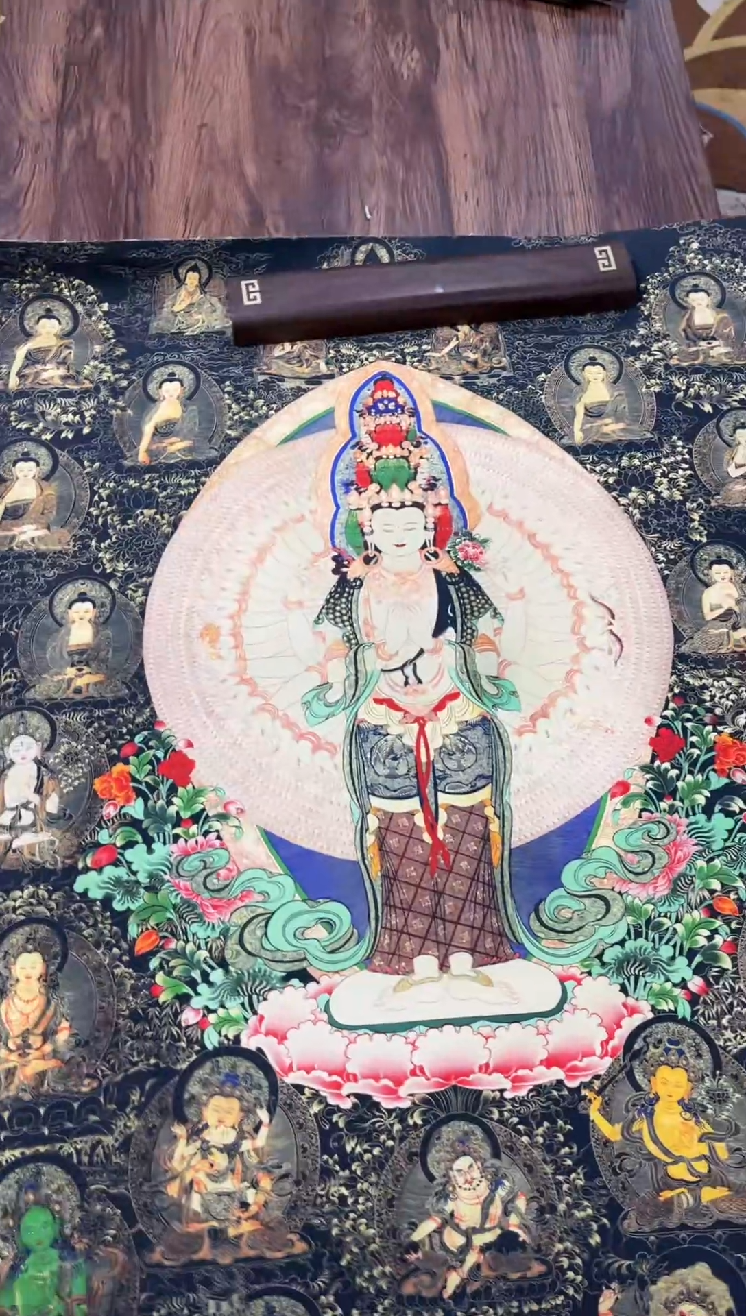 卷轴画老三的唐卡tk16