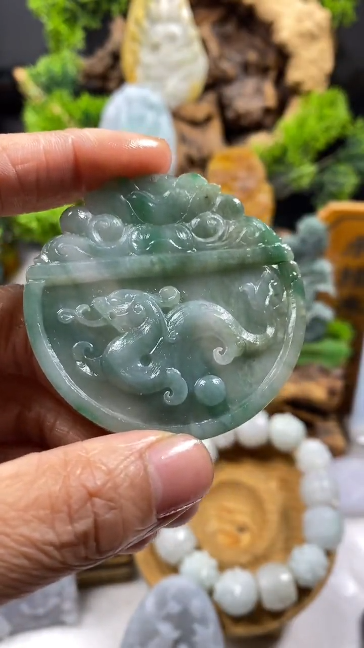 【闪购商品】定制翡翠未镶嵌包工包料天然A货翡翠0207