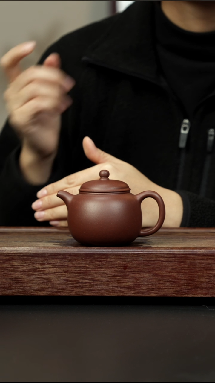 茶壶紫砂老紫泥 小匏樽 170cc左右