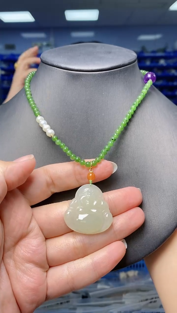 【闪购商品】和田玉颈饰未镶嵌  CL6621