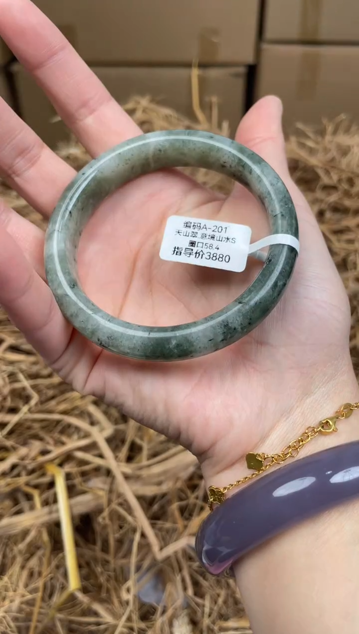 未镶嵌手镯石英质玉A201