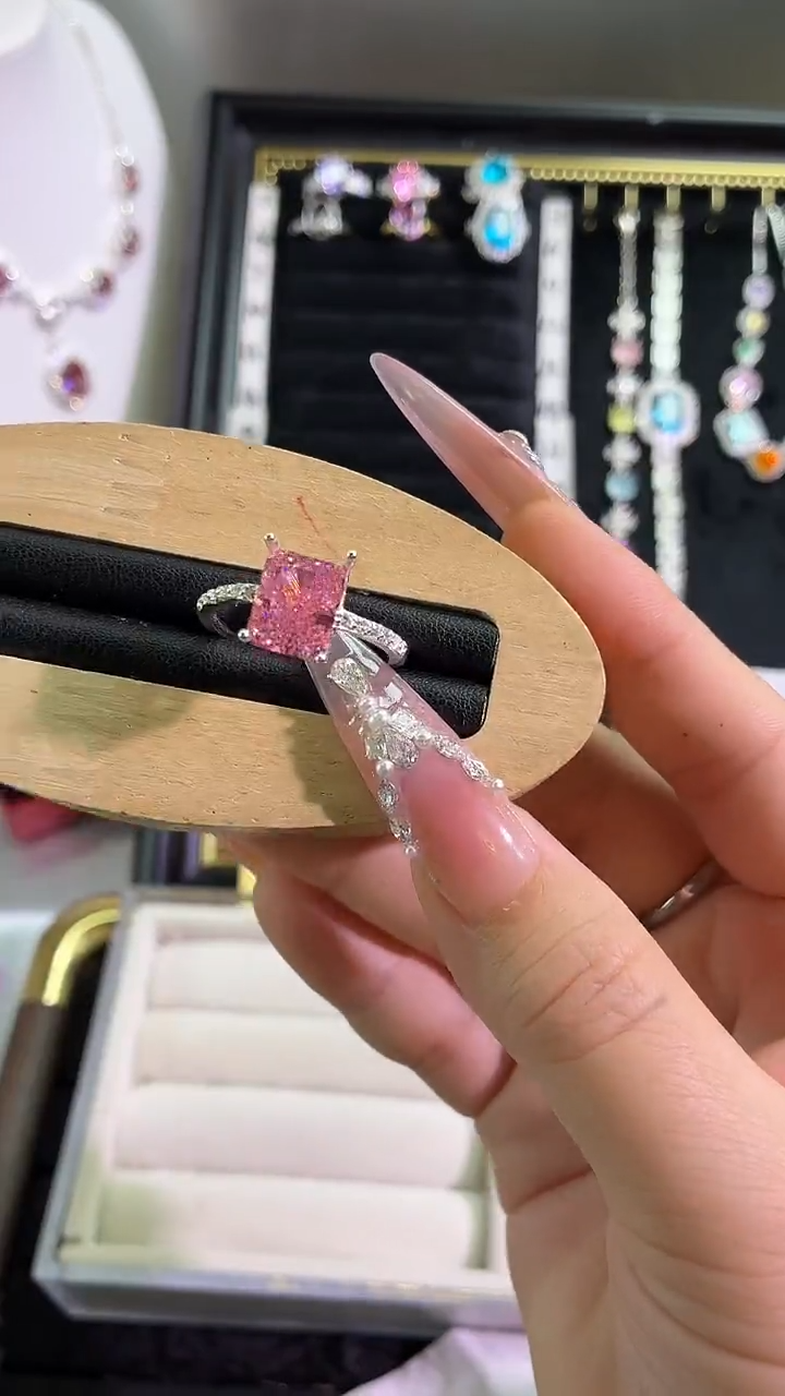 锆石铜合金7号 8*10倒角 冰花空托