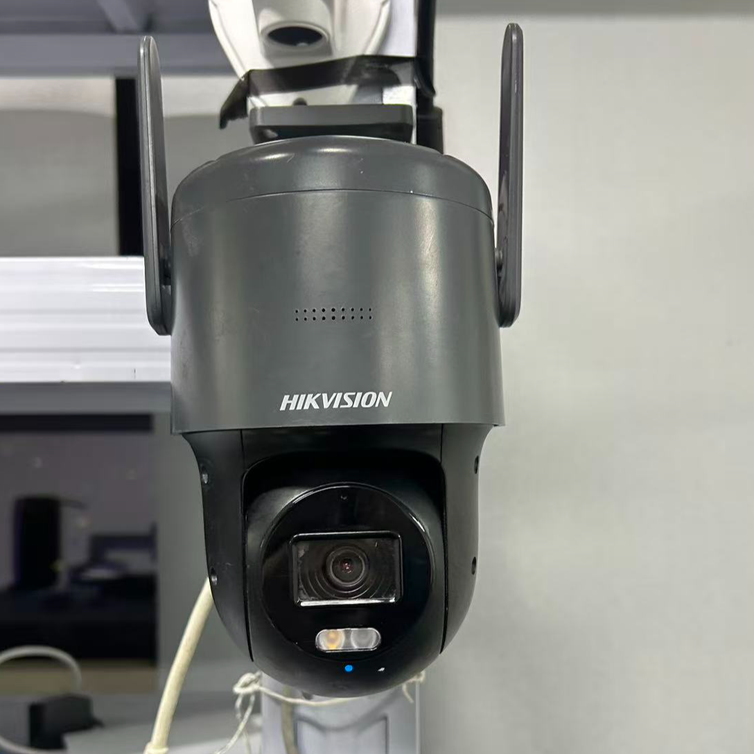 8新 HIKVISION/海康威视 4G+有线灰色家用200万警戒球机