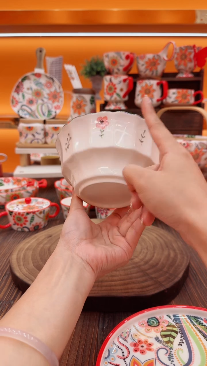 罐景德镇陶瓷手工碗