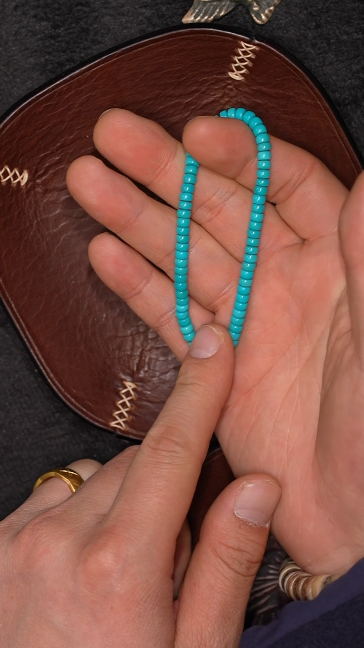 【闪购商品】绿松石套链未镶嵌冲赛康胡子哥，DIY一262