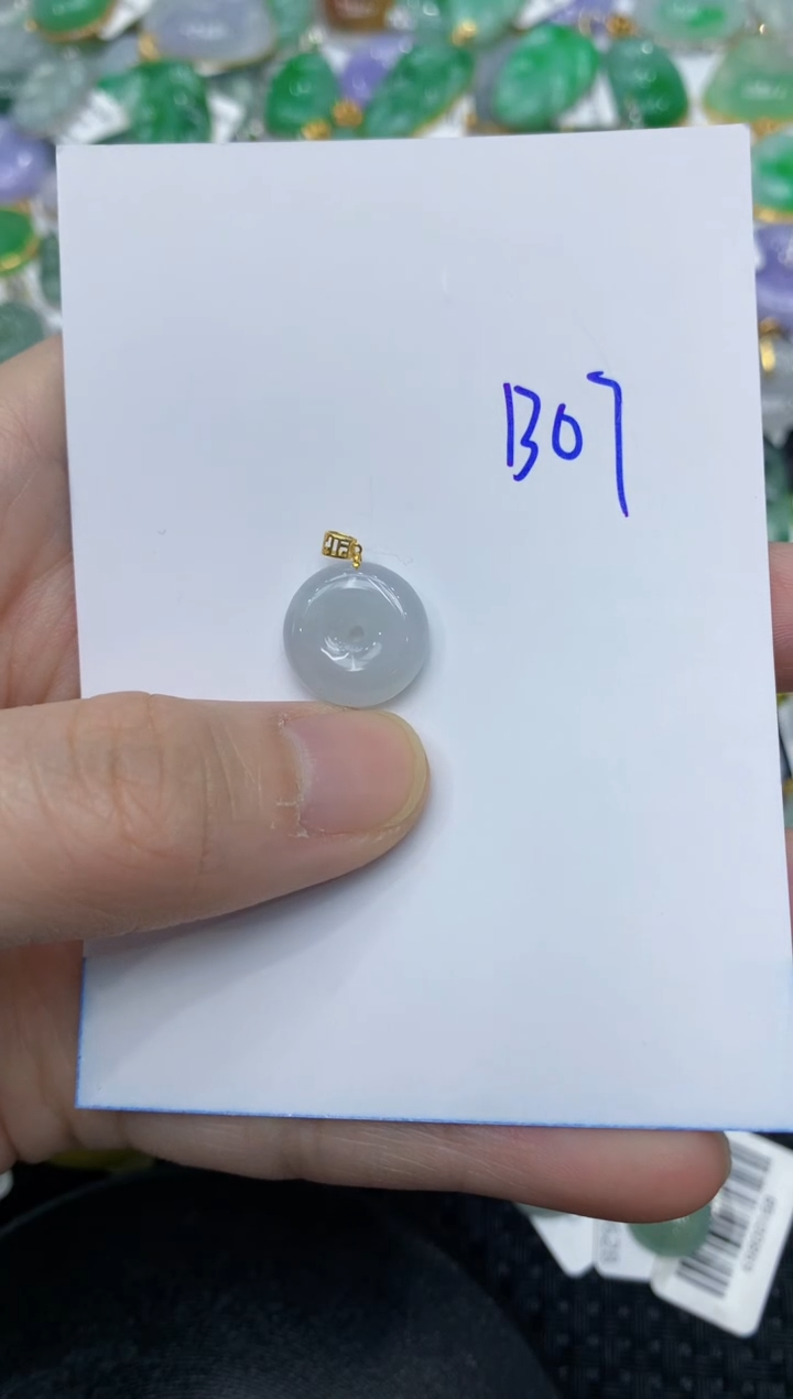 【闪购商品】翡翠颈饰18K金镶嵌11111111111
