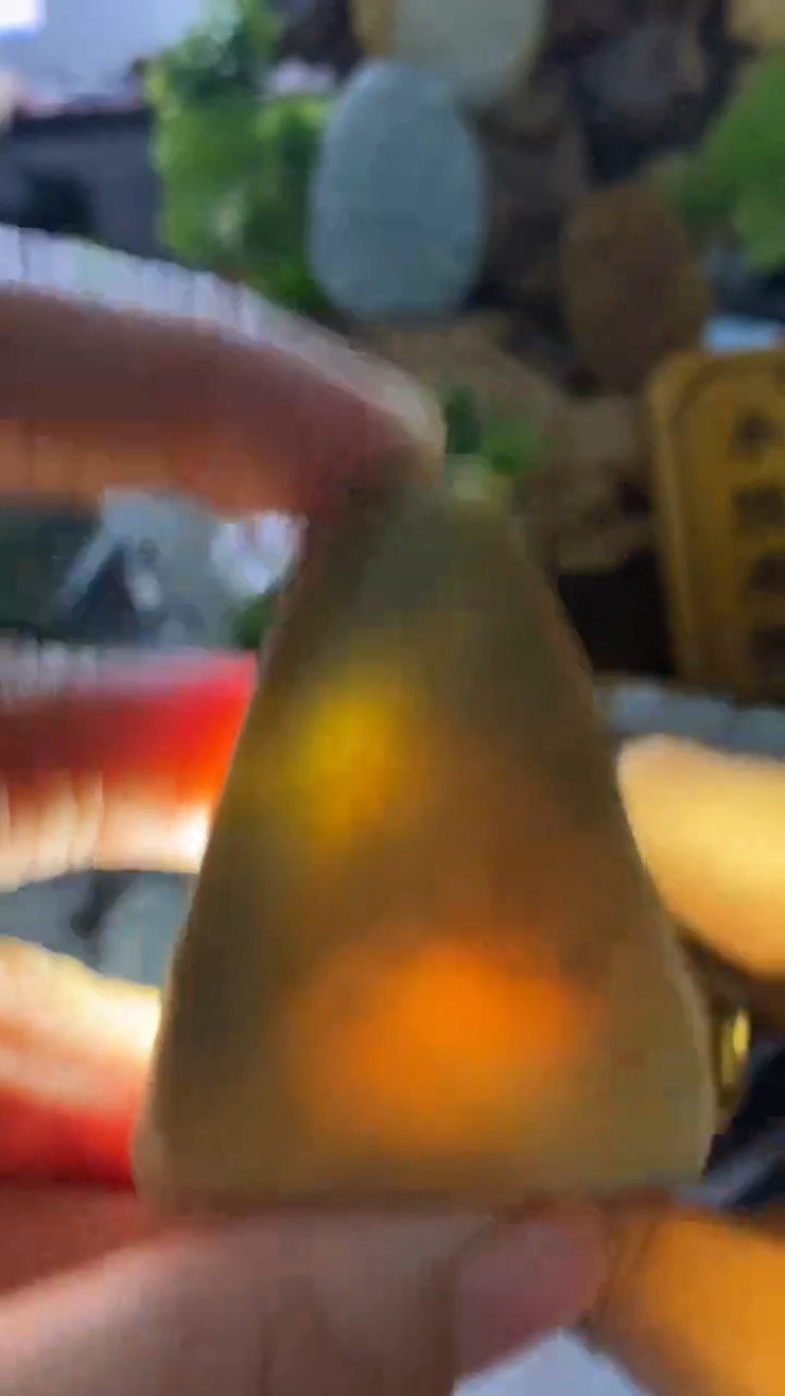 【闪购商品】定制翡翠未镶嵌料子钱0211