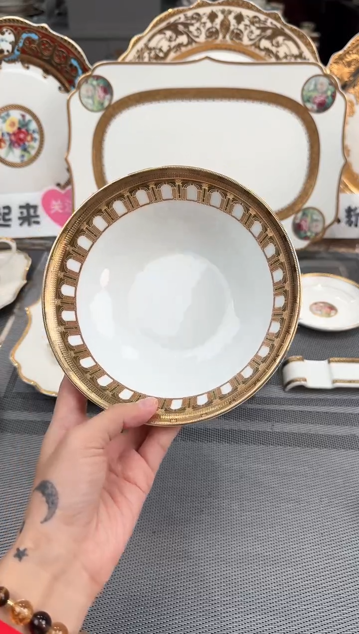 【闪购商品】瓷片6寸水果碗2个 春节活动福利价