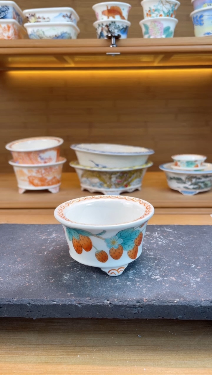 【闪购商品】红陶【60034】手绘6*3