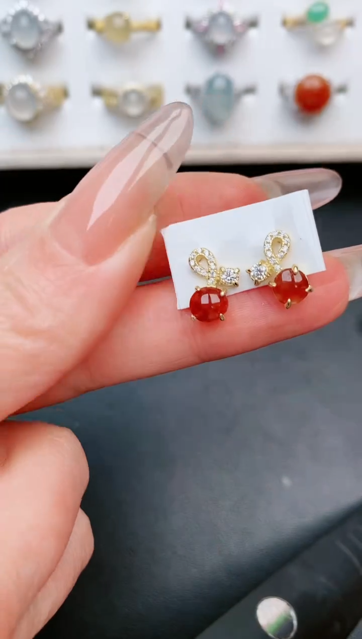 【闪购商品】翡翠戒指银S925镶嵌....