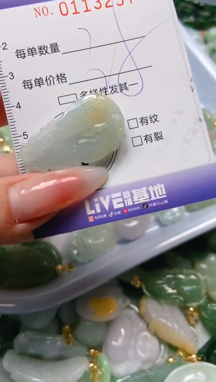 【闪购商品】翡翠颈饰未镶嵌闪购0113257