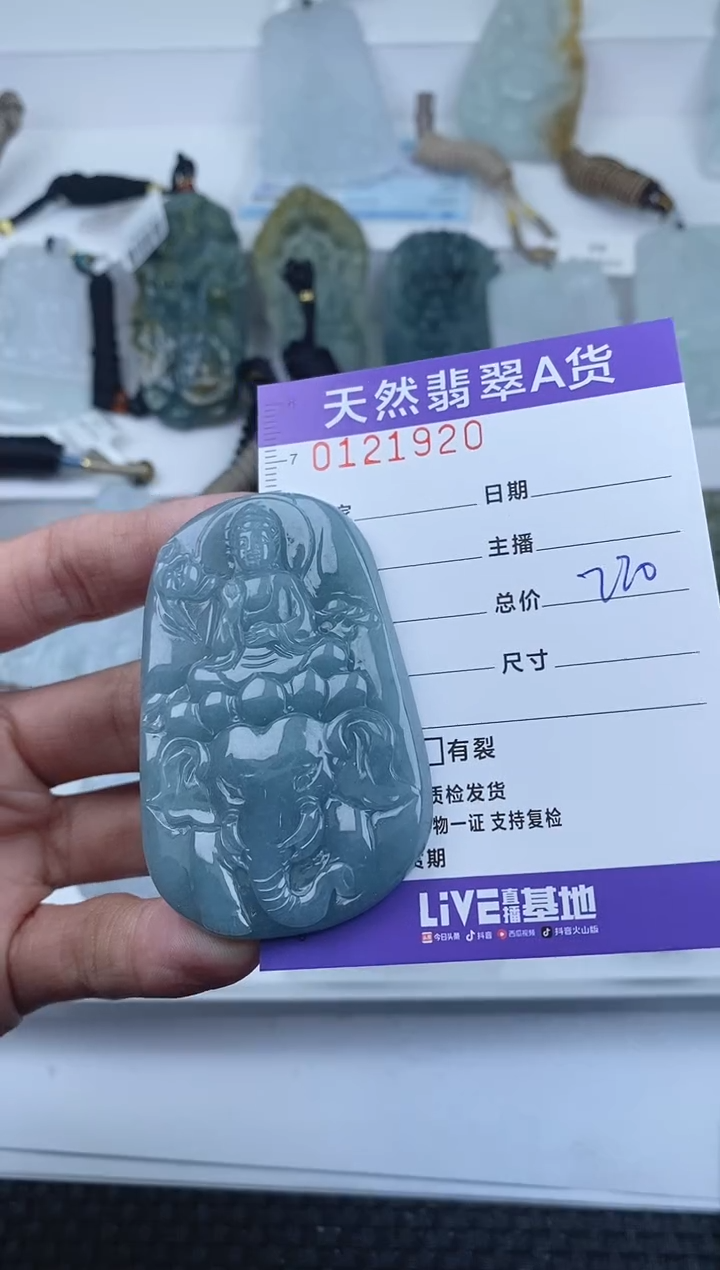 【闪购商品】翡翠颈饰未镶嵌       920