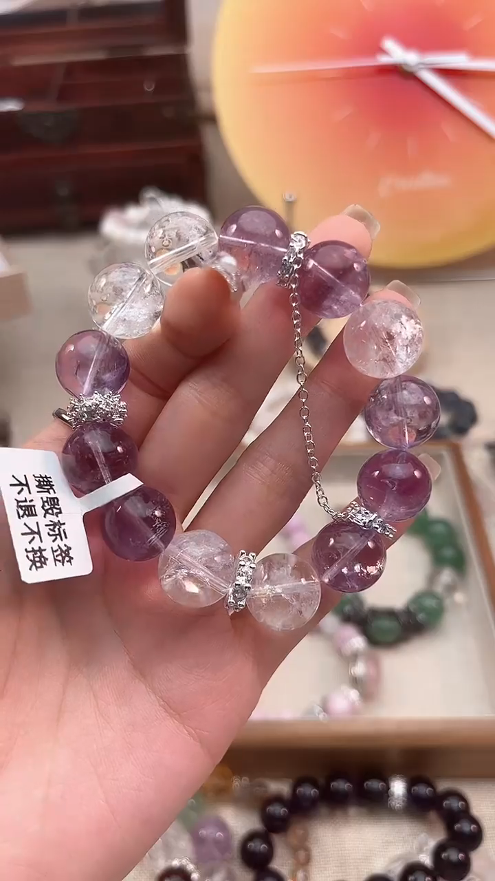 【闪购商品】水晶手链未镶嵌颜色微差发货发其一