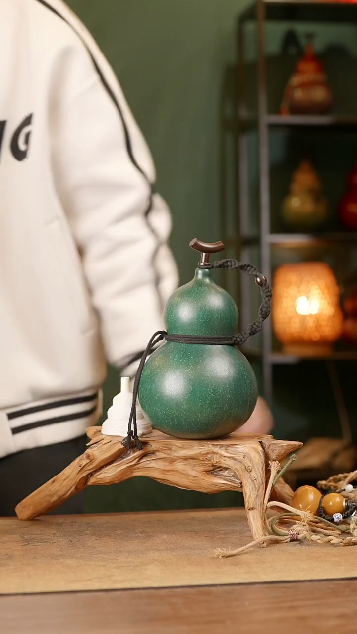 19号精品天然大漆酒葫芦一物一拍~