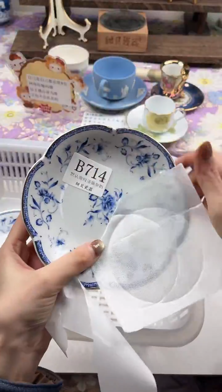 瓷片猫**多                B714