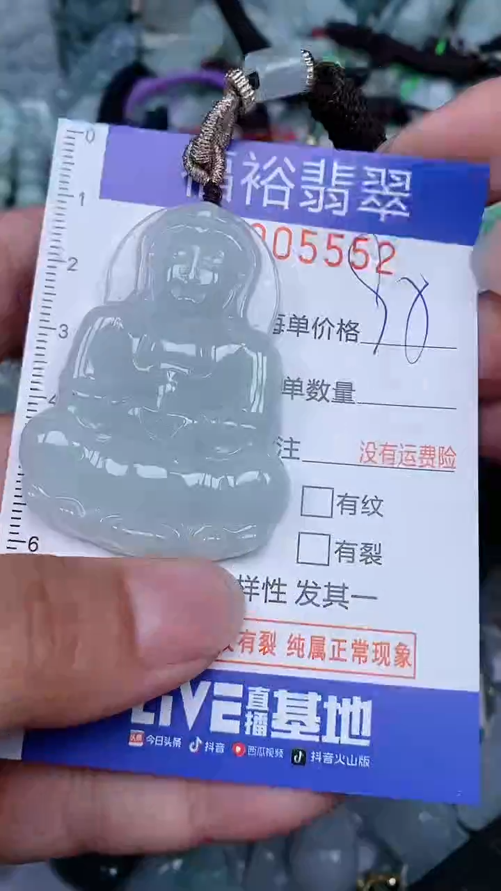 翡翠未镶嵌颈饰...0005552