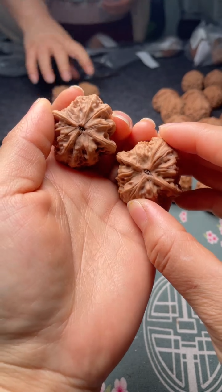 把件文玩核桃w144  野狼 37尺