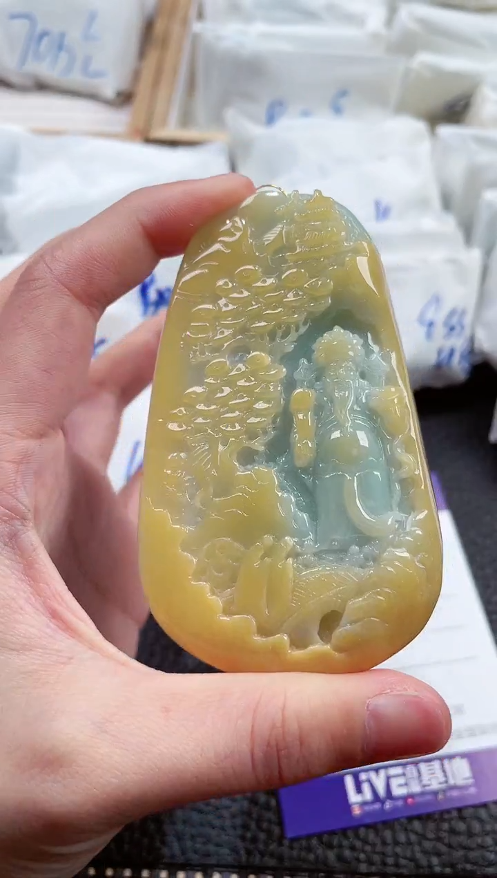 【闪购商品】翡翠颈饰未镶嵌00007047